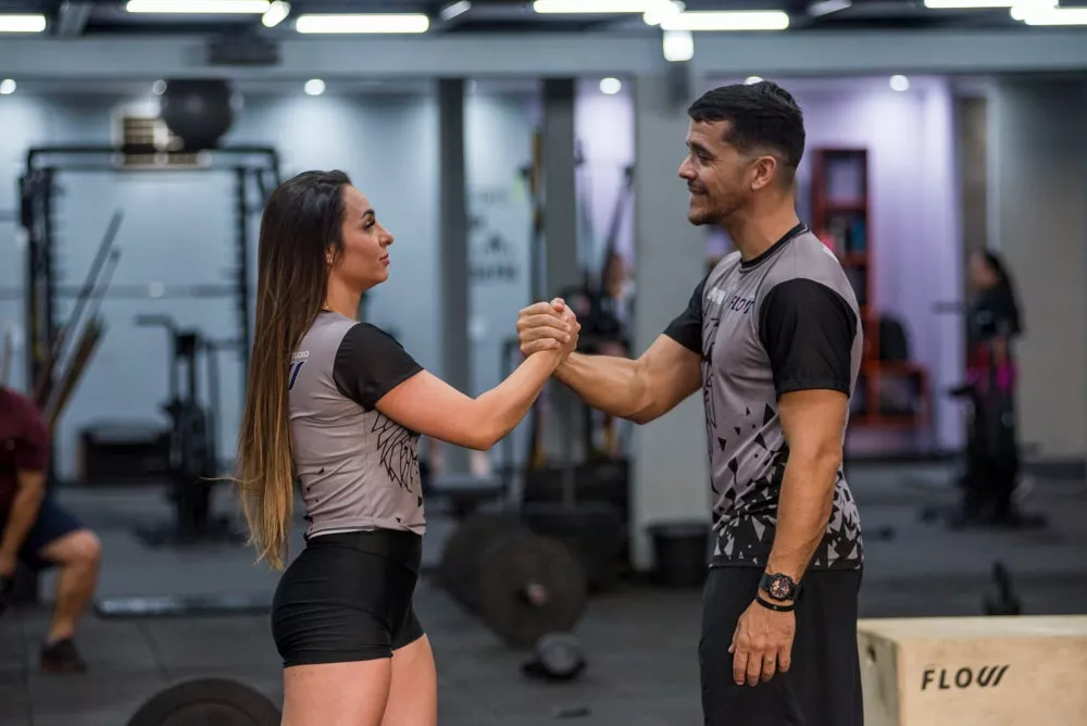 Bunyan Pinheiro e Natanna Mayra, professores do Desafio SECA 28